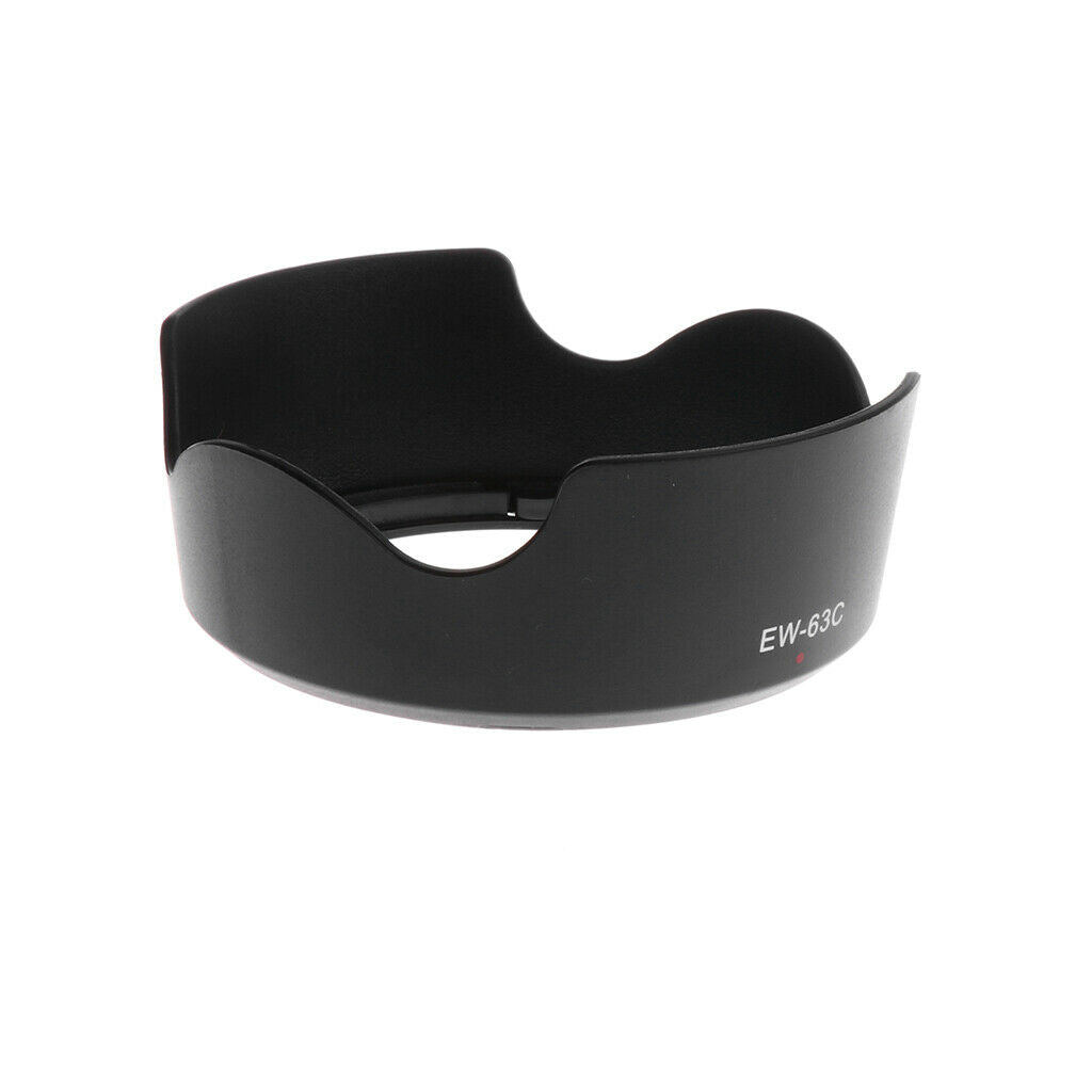 EW-63C Camera Flower Lens Hood for Canon EF-S 18-55mm f3.5-5.6 IS STM Black