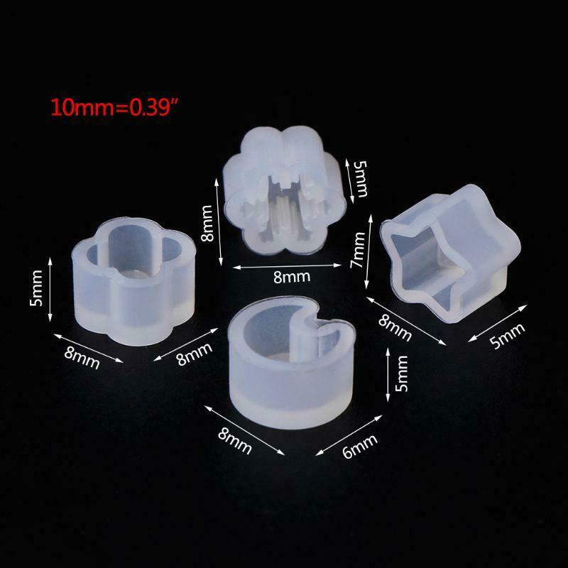 Earrings Epoxy Mold Set DIY Stud Earring Jewelry Making Material Ear Hook