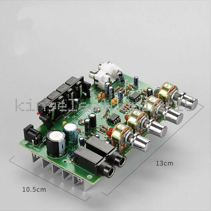Stereo Audio Amplifier Board 40W+40W Digital microphone amplifier Tone Control K