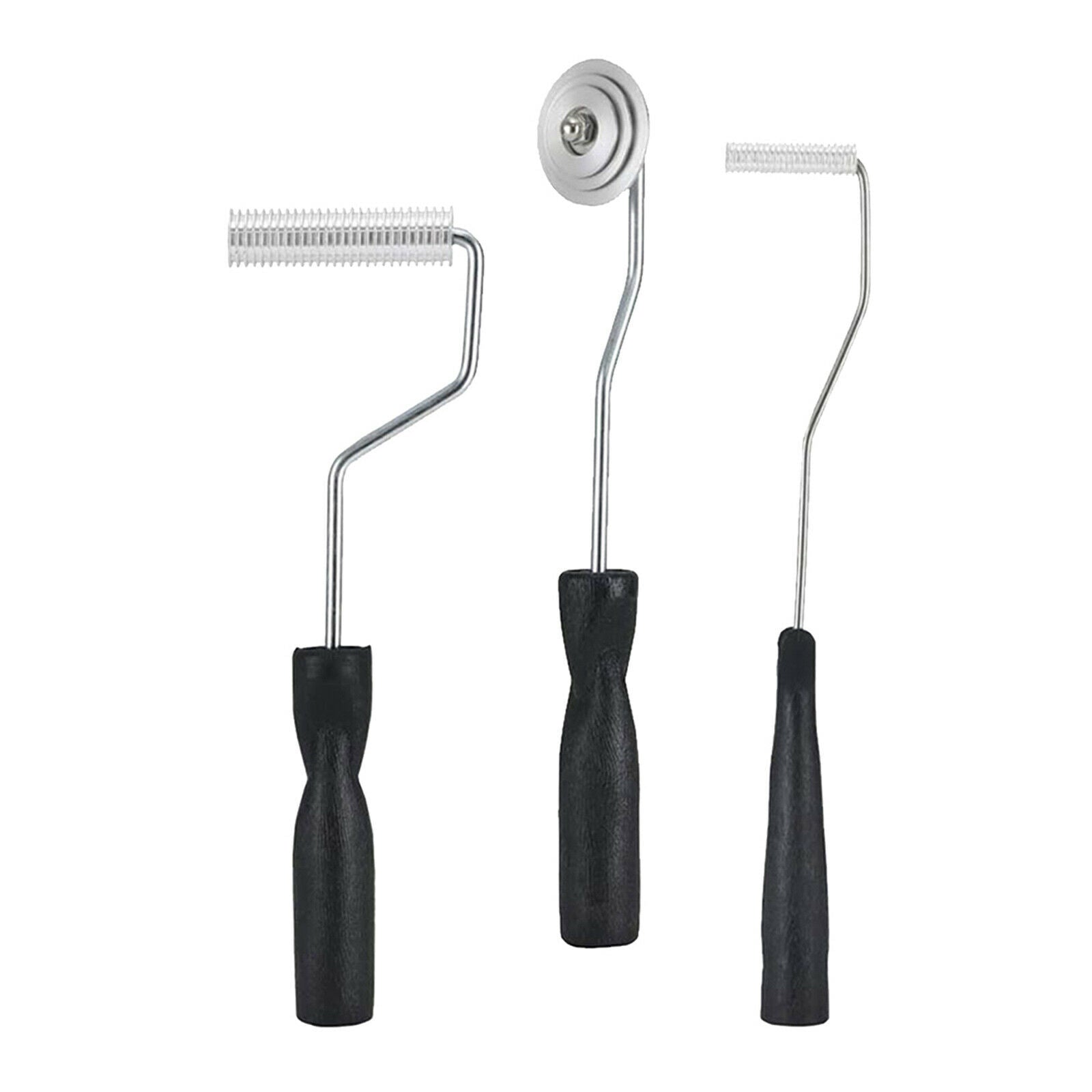 3 Pieces Fiberglass Roller Kit Laminating Paint Roller Set DIY Projects