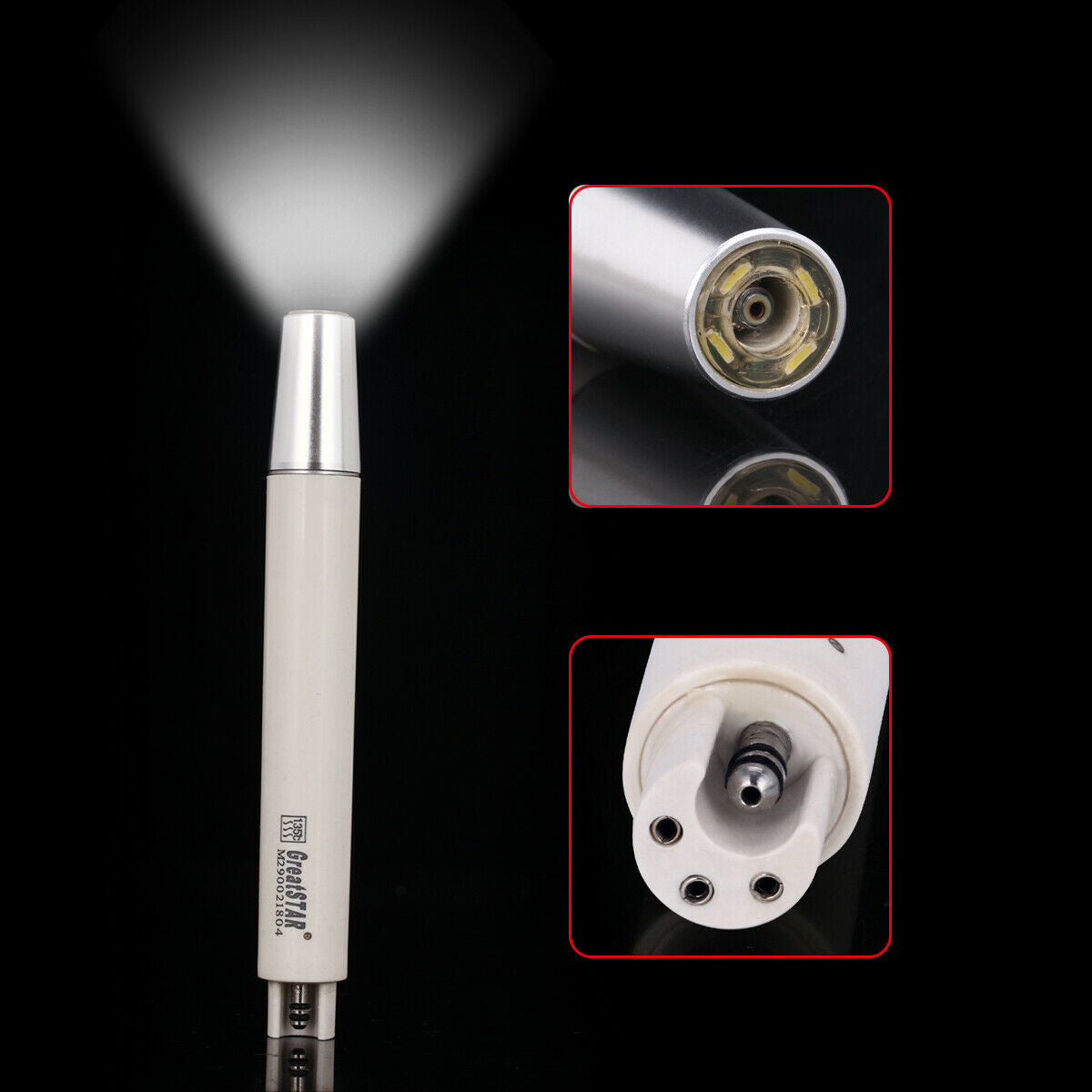 LED Dental Ultrasonic Piezo Scaler TouchScreen K3 Auto Scaling Perio Endo Scaler