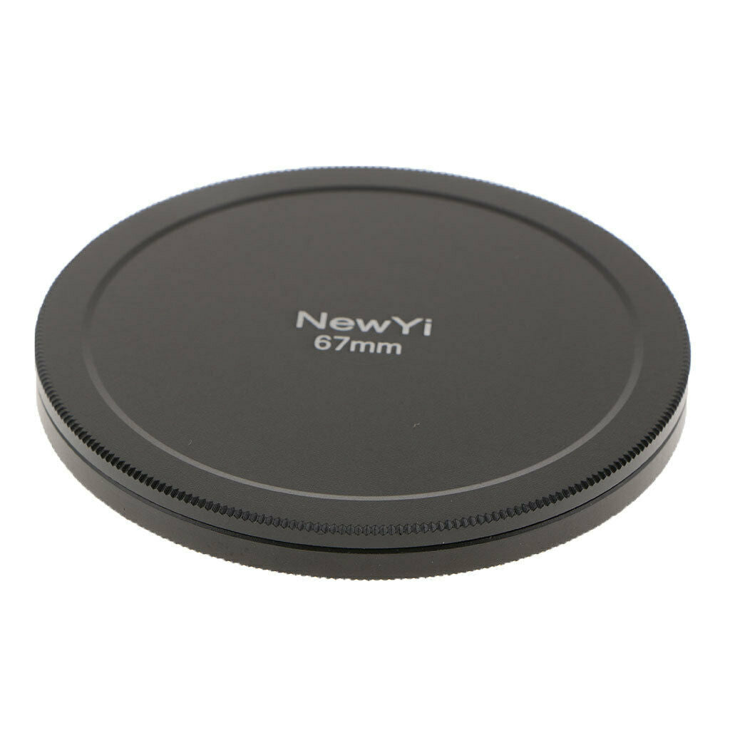 67mm UV CPL Lens Filter Protection Case Cover Box Storage   Metal Black .
