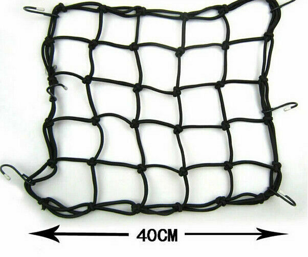 Motorcycle Luggage Rack Tank Fixed Sundries Helmet Storage Resilient 6 Hook Net