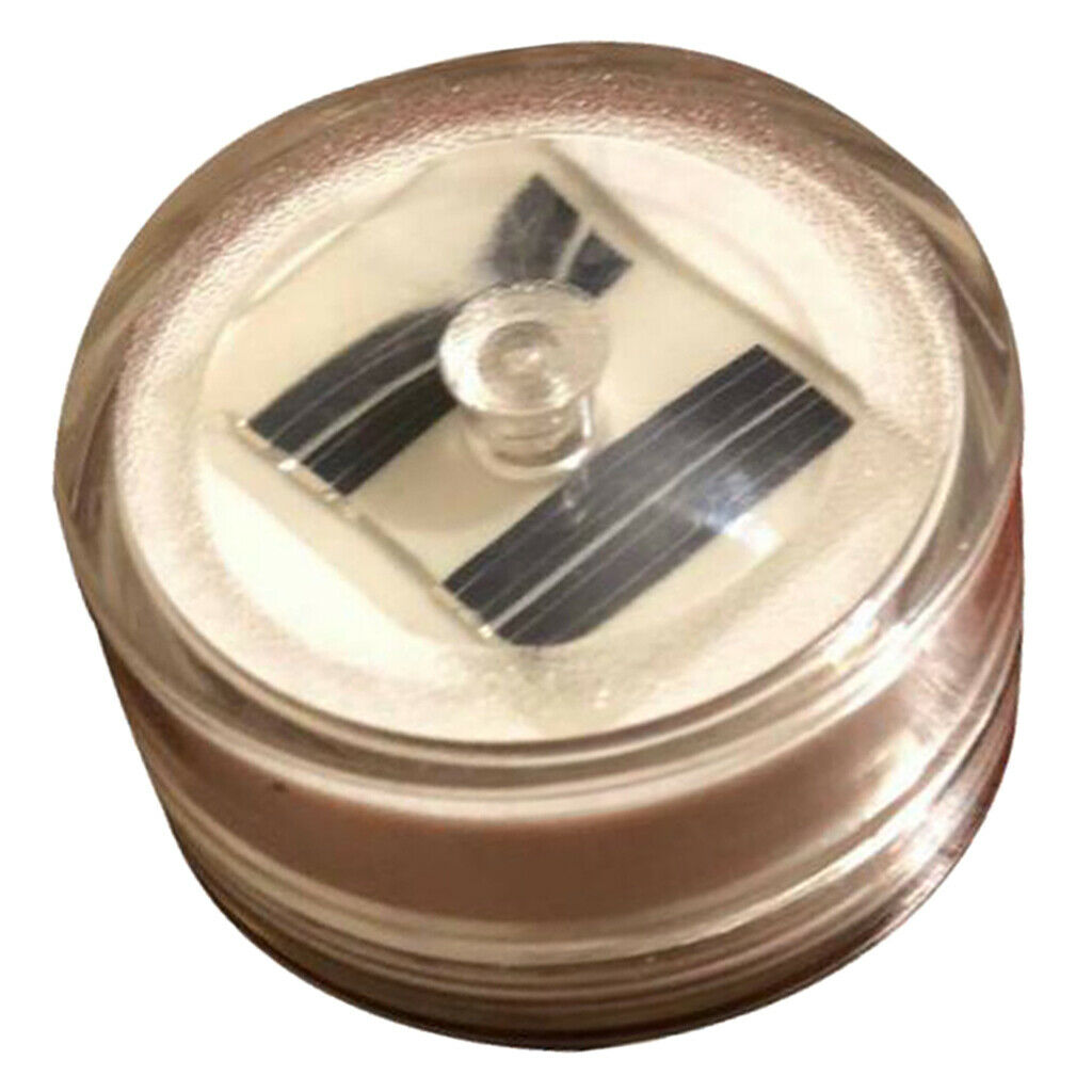 LED Solar Power Buried Light Under Ground Lamp Outdoor Path Decking red
