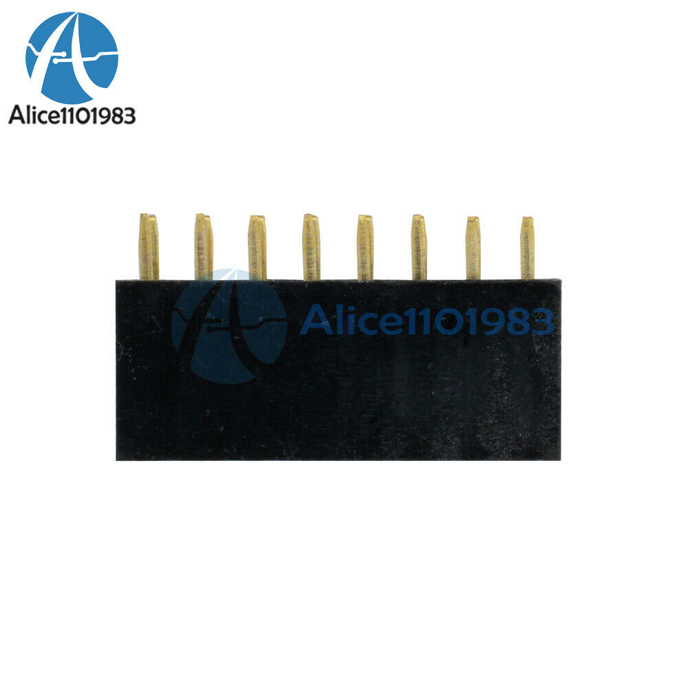 50PCS 2x8 16 Pin 2.54mm Double Row Female Straight Header Pitch Socket Pin Strip