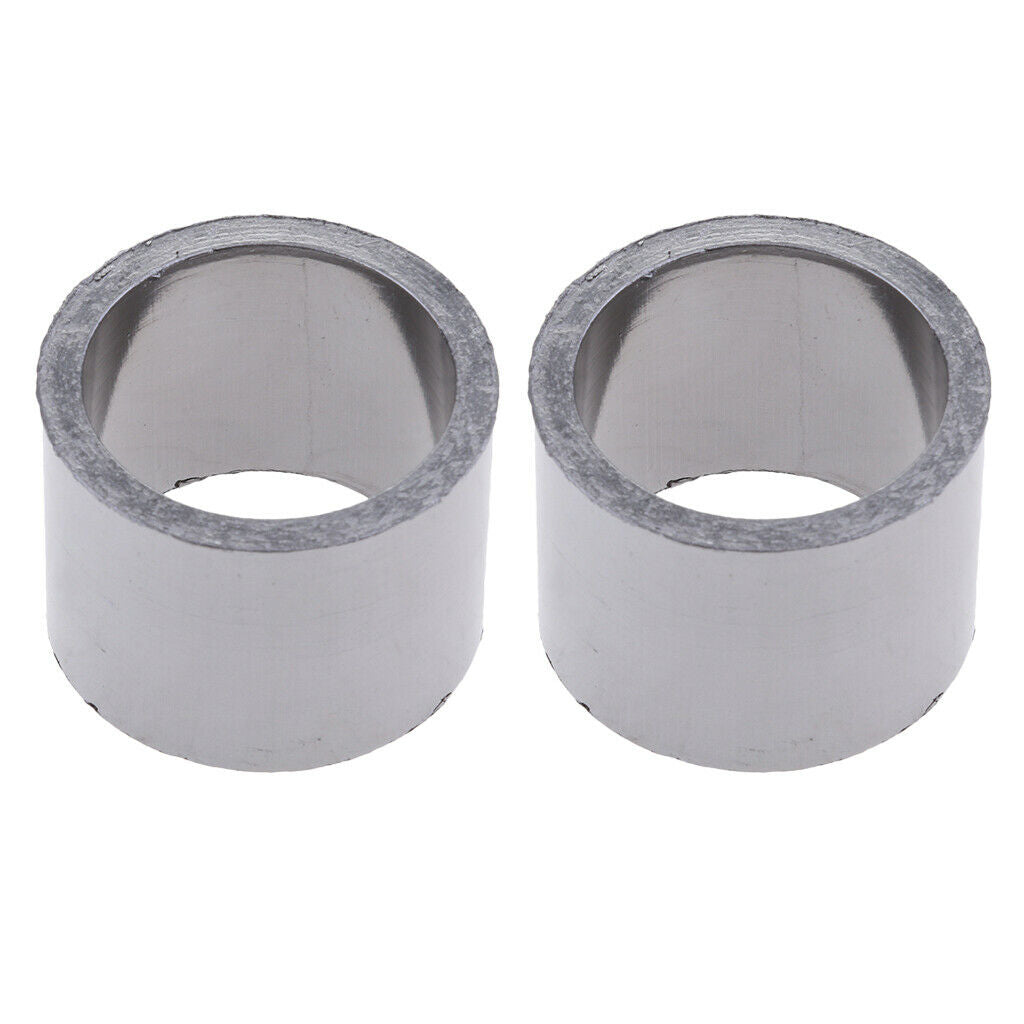 2x Motorcycle Exhaust Pipe Gasket for DirtBike / ATV / Scooter Muffler Part