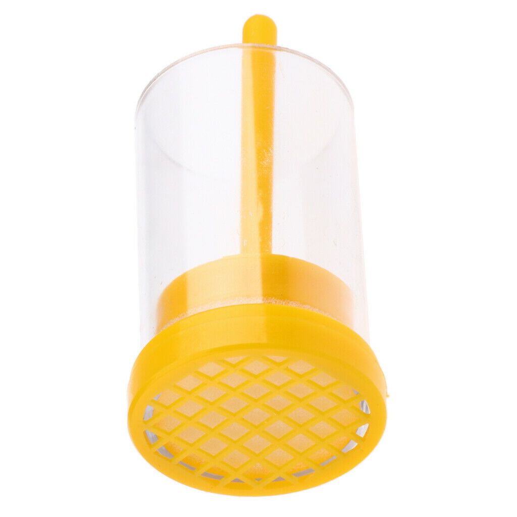 Bee Queen Bottle Marker Marking Tube Cage Plunger Push Plastic Beekeeping Tools