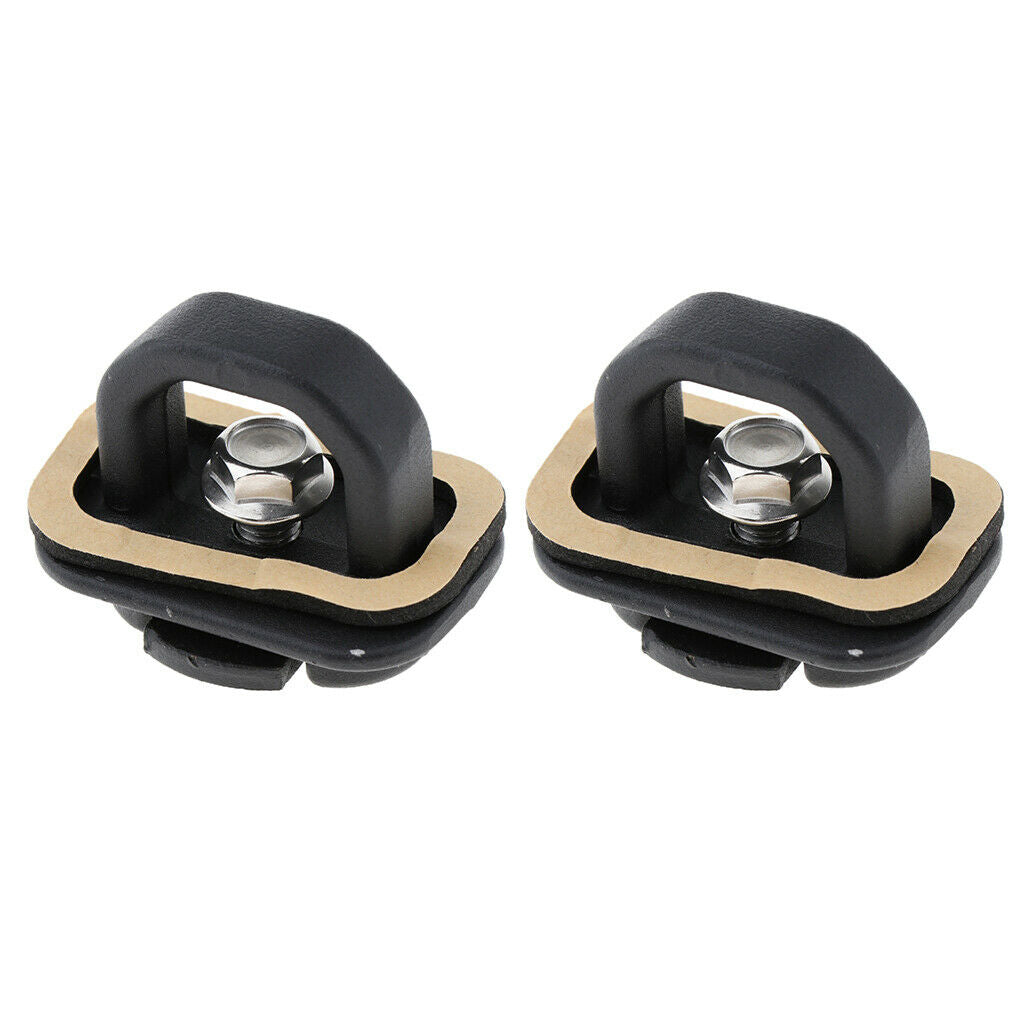 2 piece Bull Ring Retractable Super Duty Bed Tie Downs Tie Down Anchors