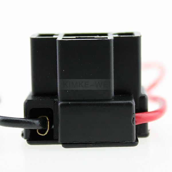 H4 Headlight Connector Extension Plug Adapter Socket New