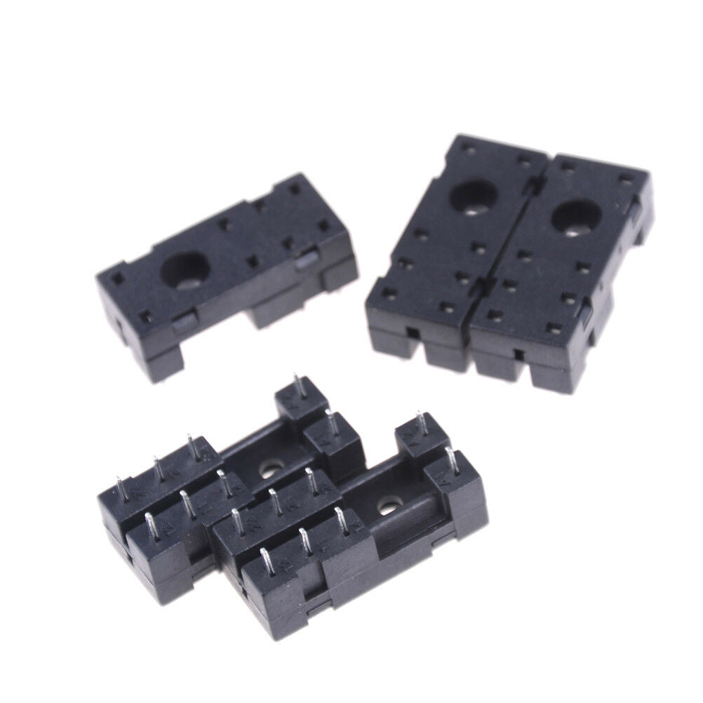 5xXB Plug-in Type G2R-2 8 Pin Relay Sockets Bases S HY DD