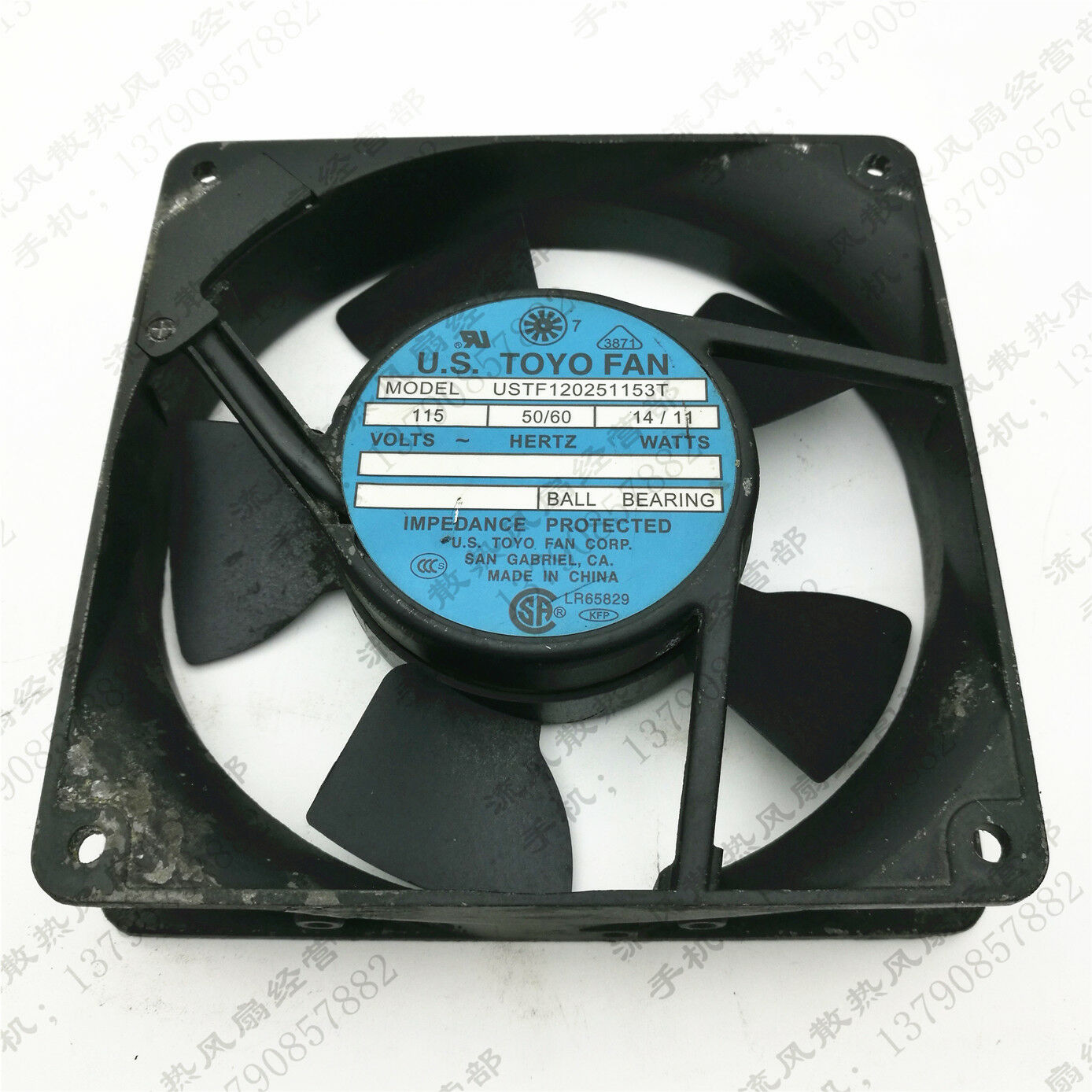 For 1pc U.S.TOYO USTF120251153T fan 120*25mm