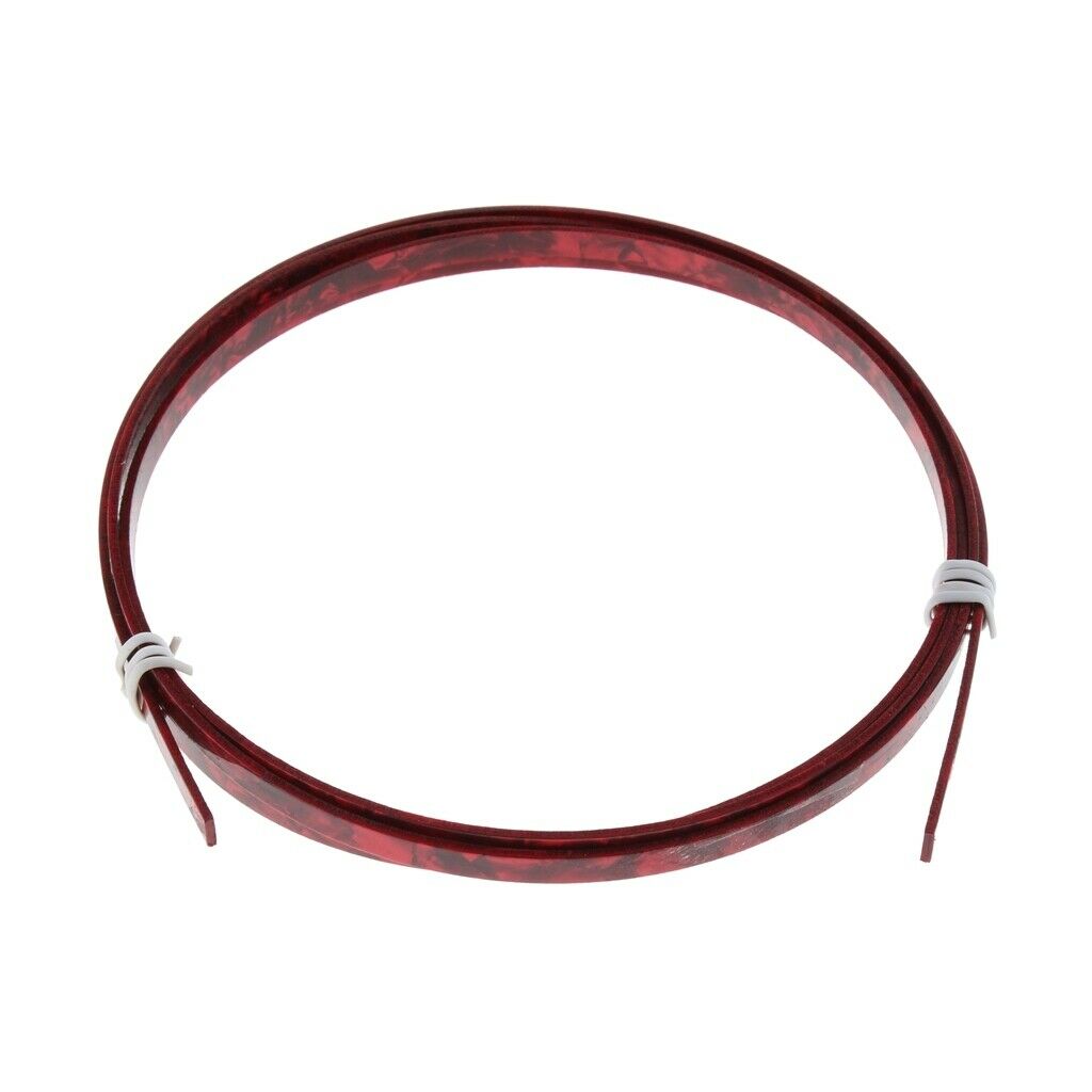 Celluloid Guitar Binding Inlay Purfling Strip for Luthiers DIY Supplies 6mm
