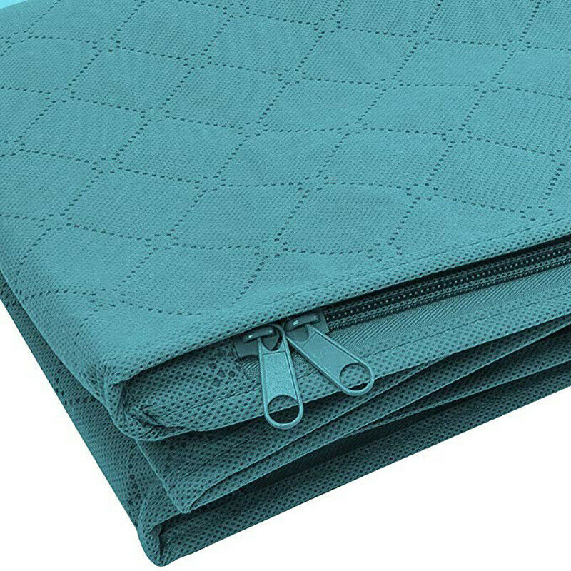 3PC Quilt Storage Bag with Lid,Foldable Dust-Proof Storage Box,Large-CapacitU9H2