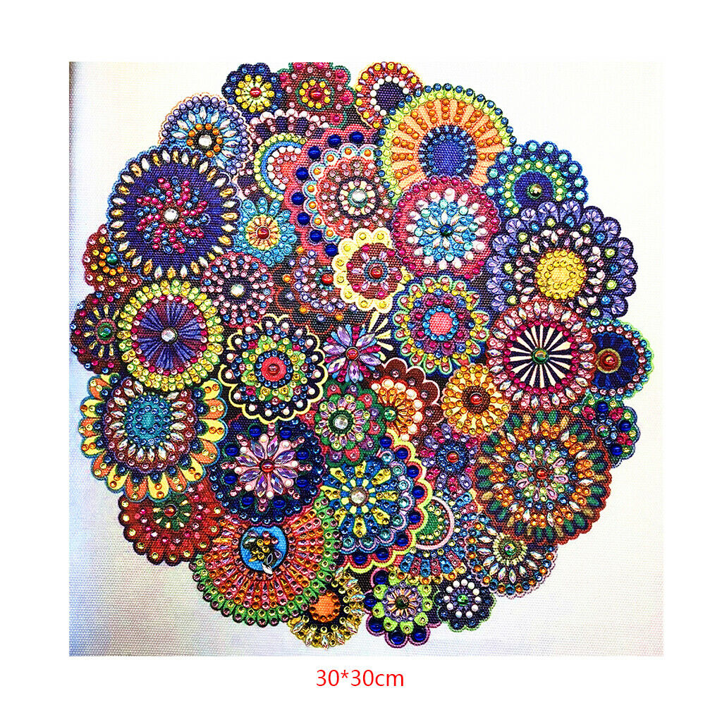 Special Shaped Diamond Painting Mandala Embroidery Rhinestone Cross Stitch 5D
