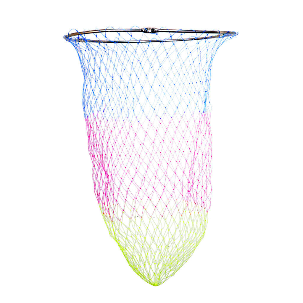 2x Colorful Landing Net Floating Carp Spoon Net Head With Universal Thread