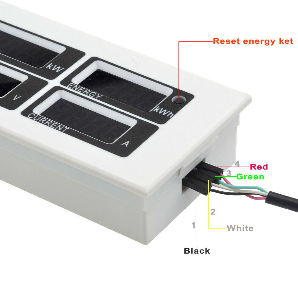 Ac80-260V100A Voltage/current Meter with Serial Communication Function