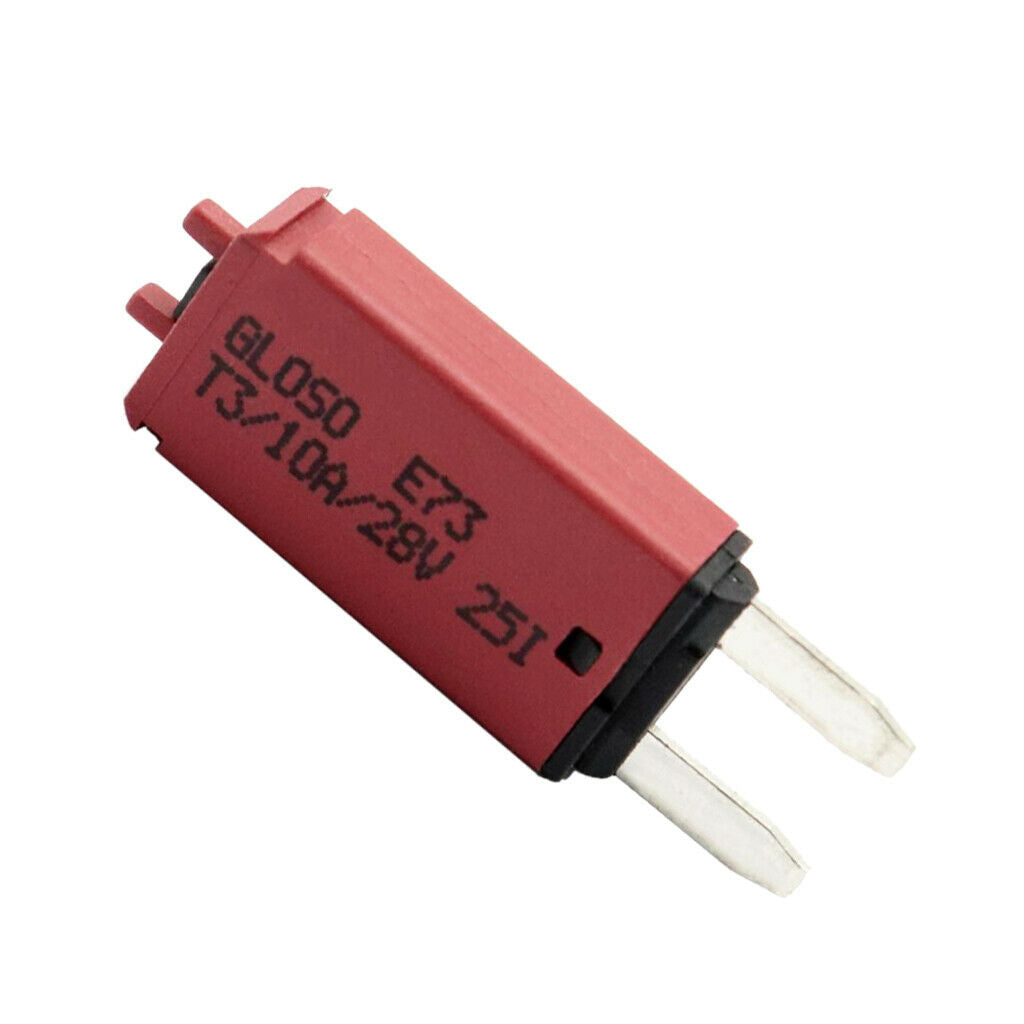 Circuit Breaker Small  Fuse 12V-24V Resettable 10A for Marine Boat Car