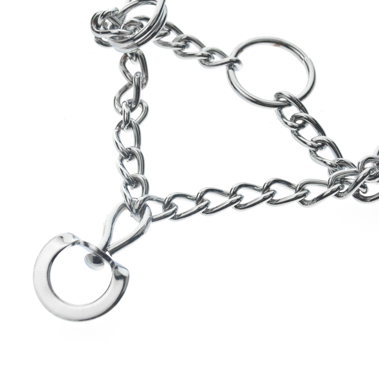 12 Dog Training Obedience Choke Chain Spike Collar Pit Bull Shepherd