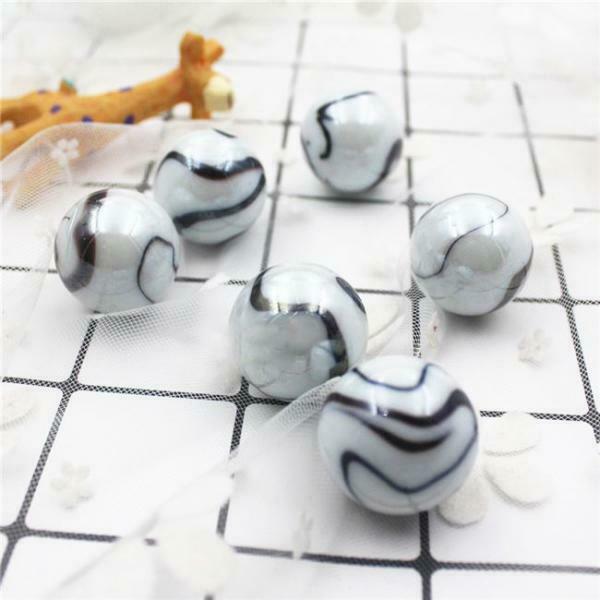 20pcs 25mm Glass Marbles Glass Balls Toys for Decoration Toys,