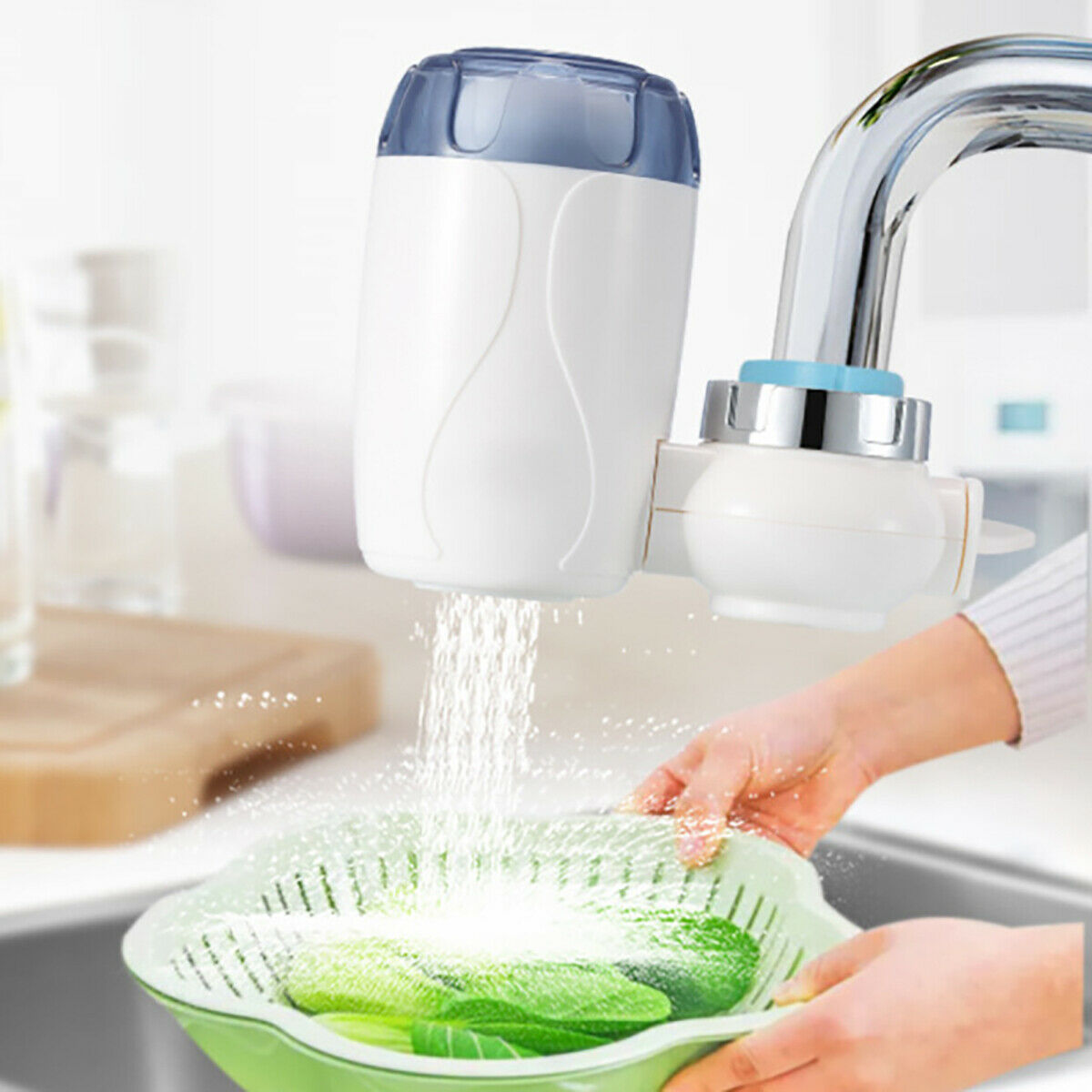 Tap Water Purifier Clean Kitchen Faucet Washable Removal Replacement Filte