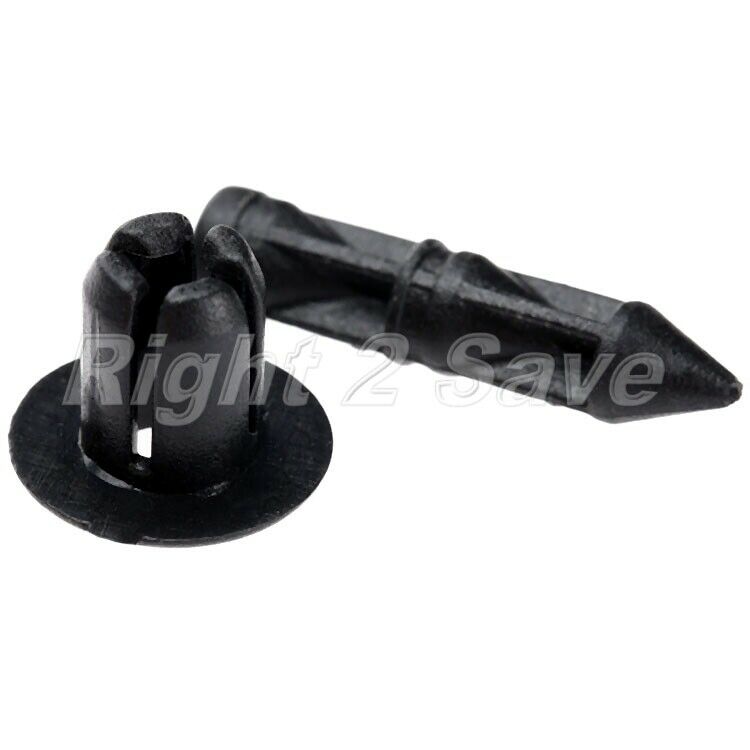 50pcs Black ATV Fairing Clip Rivets For Suzuki Hayabusa GSXR 1300 1000 750 600