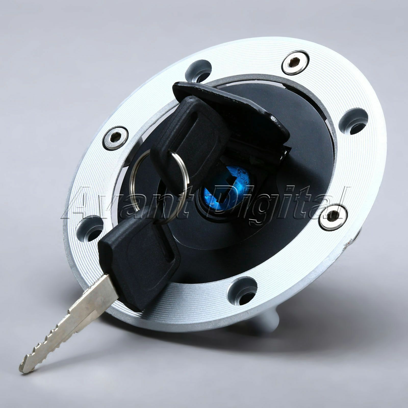 Car CNC Aluminum Gas Fuel Tank Cap Cover Fit for Suzuki GSXR600 2003 2002 2001