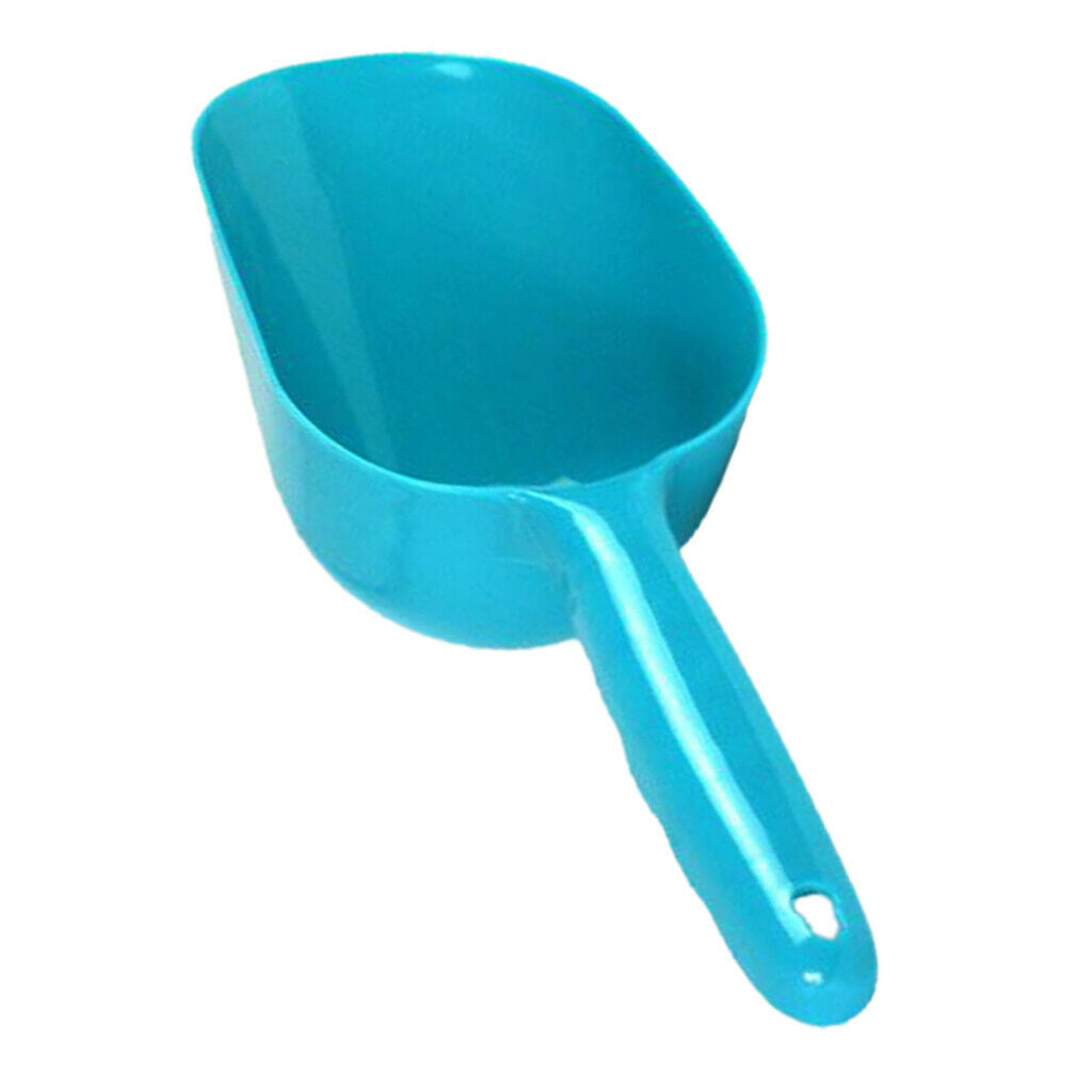 Plastic Mini Shovel Compost Soil Dog Food Weeding Scoop Garden Tool Blue