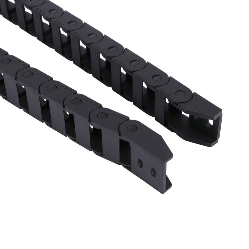 10 x 20mm 1M Open On Both Side Plastic Towline Cable Drag Chain U8P7P7
