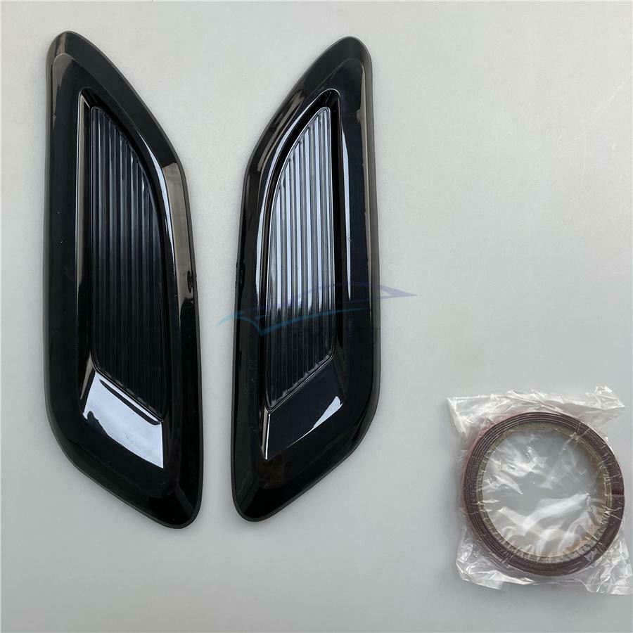 33cm×9.5cm Car Air Flow Intake Hood Scoop Vent Bonnet Decoration Cover Protector