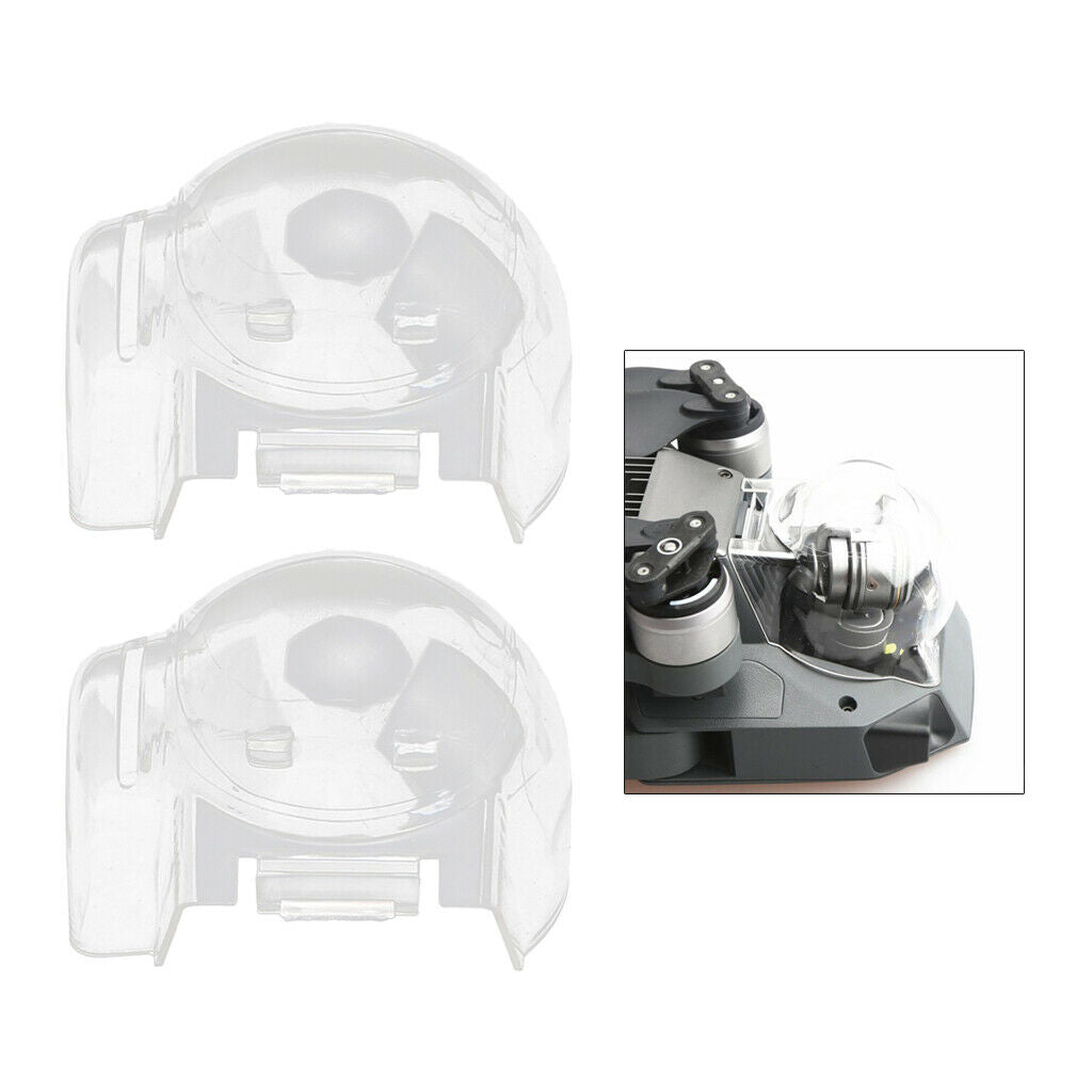 2x Clear PTZ Camera Protector Cover Lock Clamp For DJI