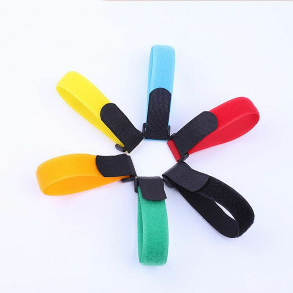 10pcs Fishing Rod Tie Holder Strap Fastener Ties Fishing Accessories Reusable