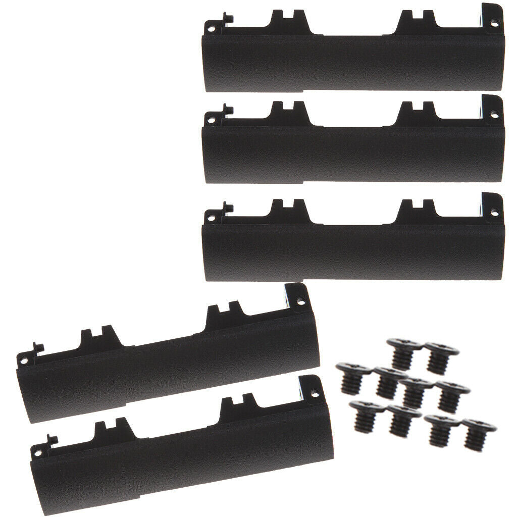 5 Pices Hard Drive Caddy Cover with 2 Screws for Dell Latitude E6540 Laptop