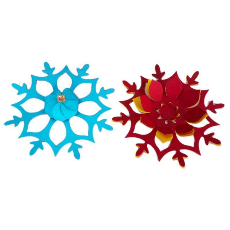 Snowflake Metal Cutting Dies Stencil DIY Scrapbooking Album Paper Card Template