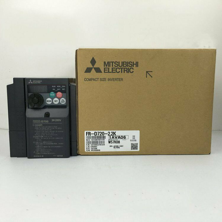 Mitsubishi Inverter FR-D720-2.2K FRD7202.2K NEW 1PC In Box One year warrany