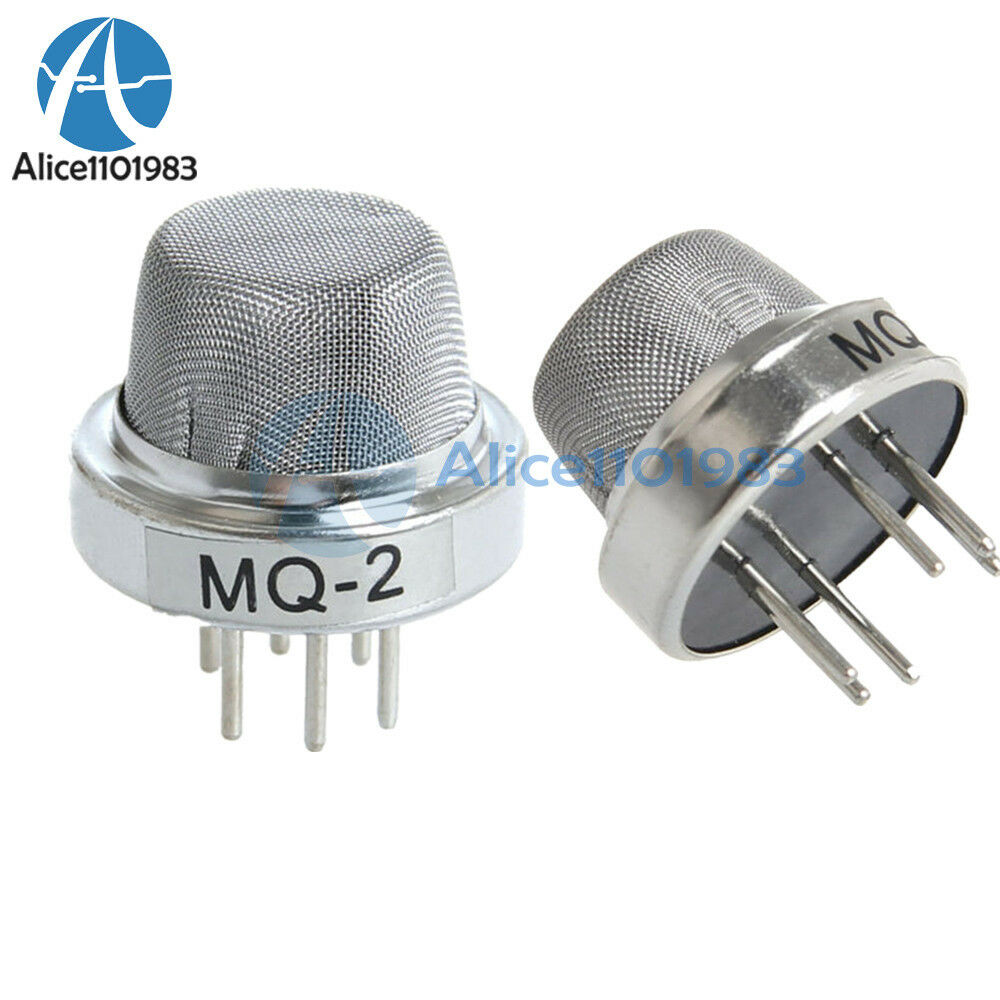 2PCS MQ2 Smoke Sensor Combustible Gas Detection For LPG Propane Hydrogen