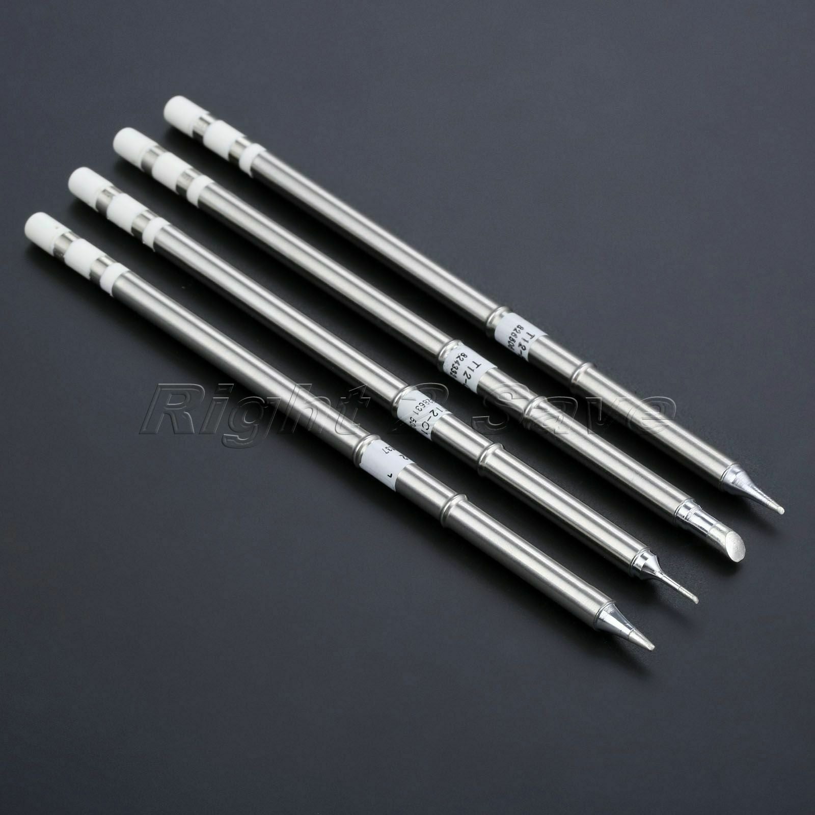 4pcs T12 Series Solder Iron Tips T12-C4 T12-C1 T12-D12 T12-BC1 Welding Tool