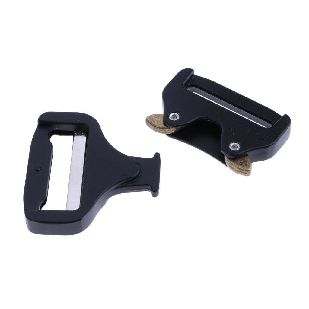 Webbing Belt Clip Stopper Buckle Converter Zinc Alloy Belt Connector Buckle