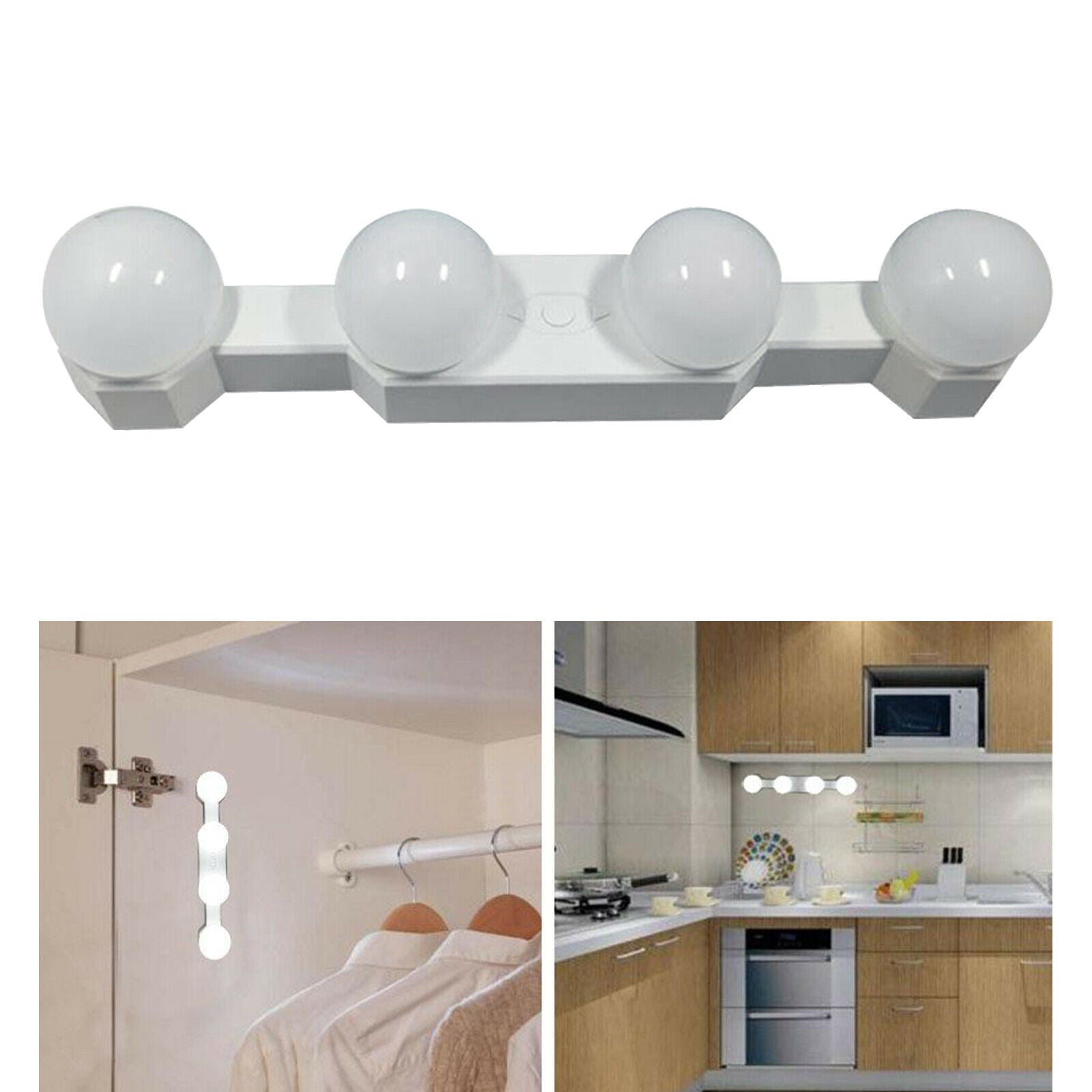 Make Up Mirror Lights Led Vanity Dressing Table Bathroom Bulbs USB