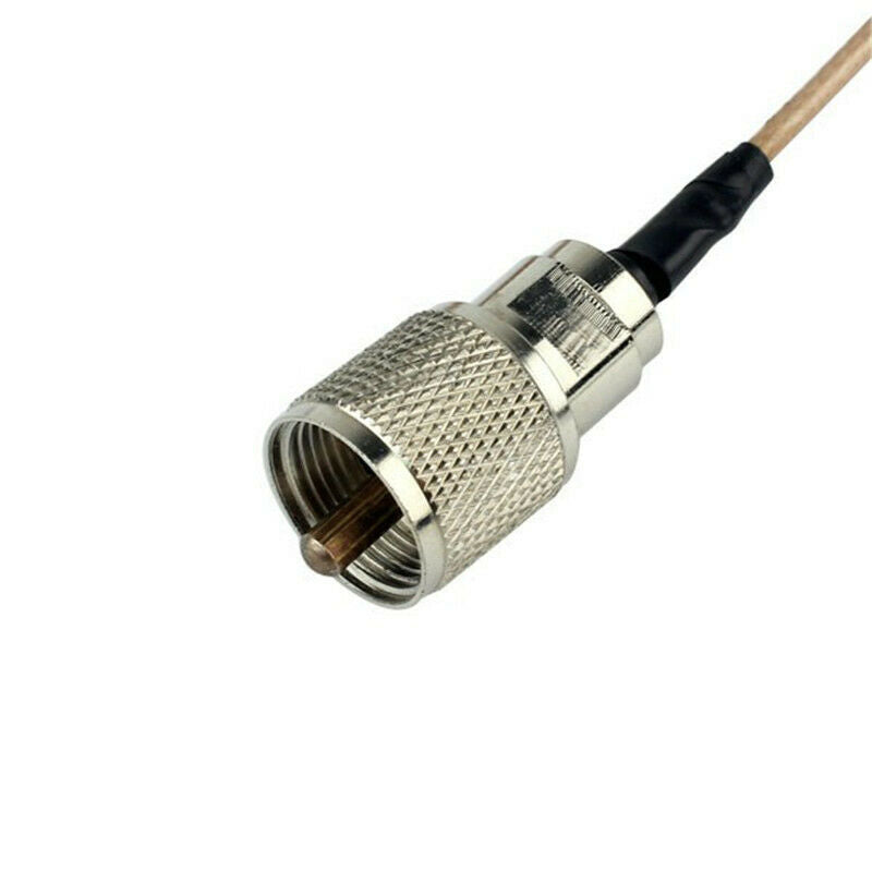 Coaxial Cable PL-259 Male to Female for YAESU Walkie Talkie Mobile Radio Antenna
