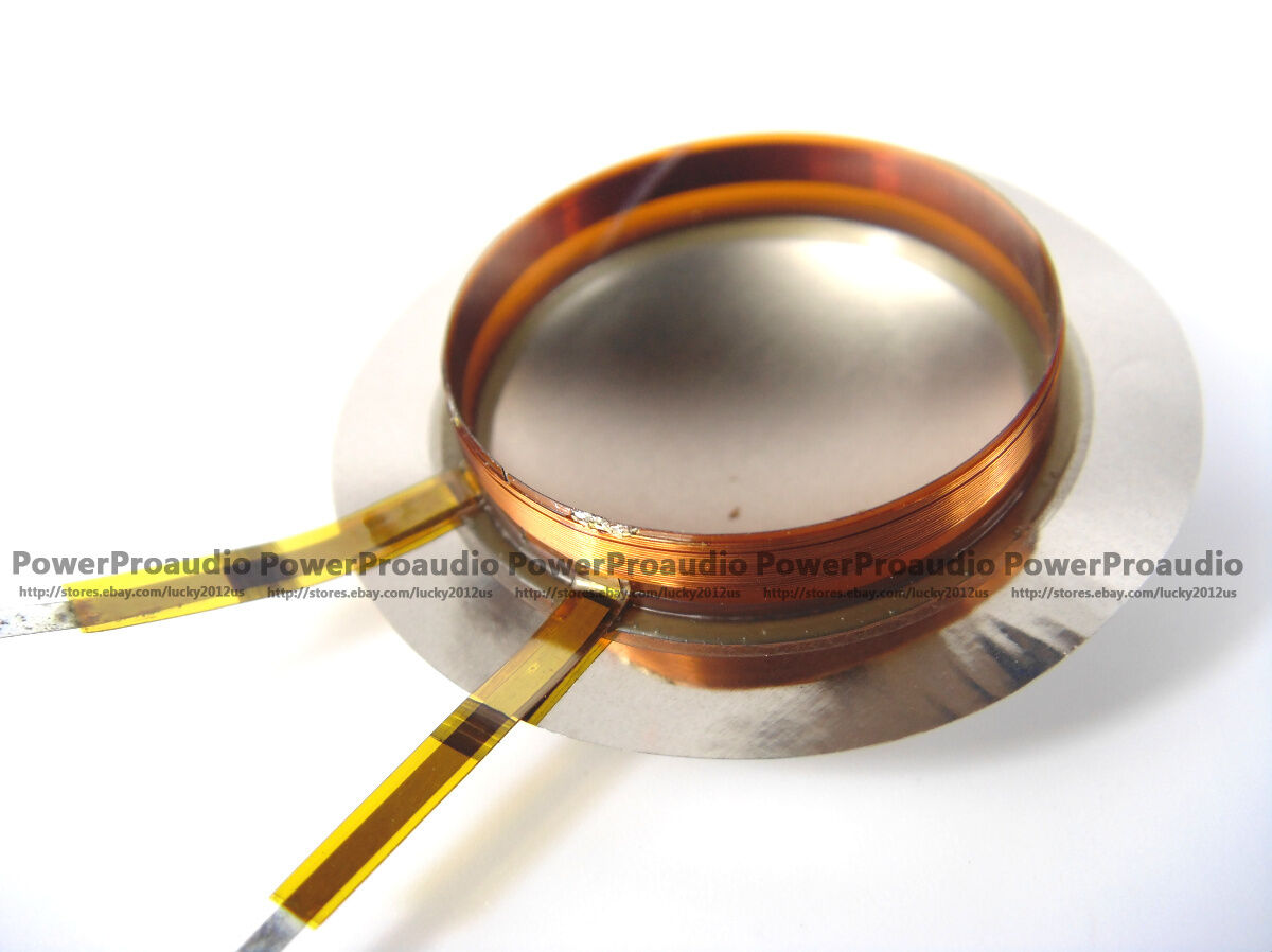 2 pcs 25.5mm 1" diaphragm Titanium Tweeters voice coil 8 ohm 25.4mm