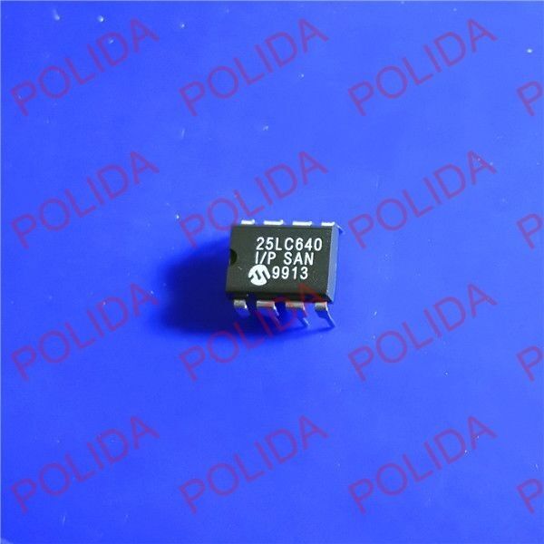 5PCS EEPROM IC MICROCHIP DIP-8 25LC640-I/P 25LC640