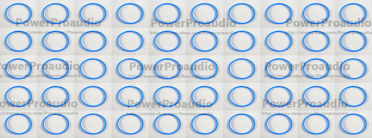 50pcs Rubber Blue Ring  for Shure,Beta57/Beta57A Beta58/Beta58ABeta87/Beta87a