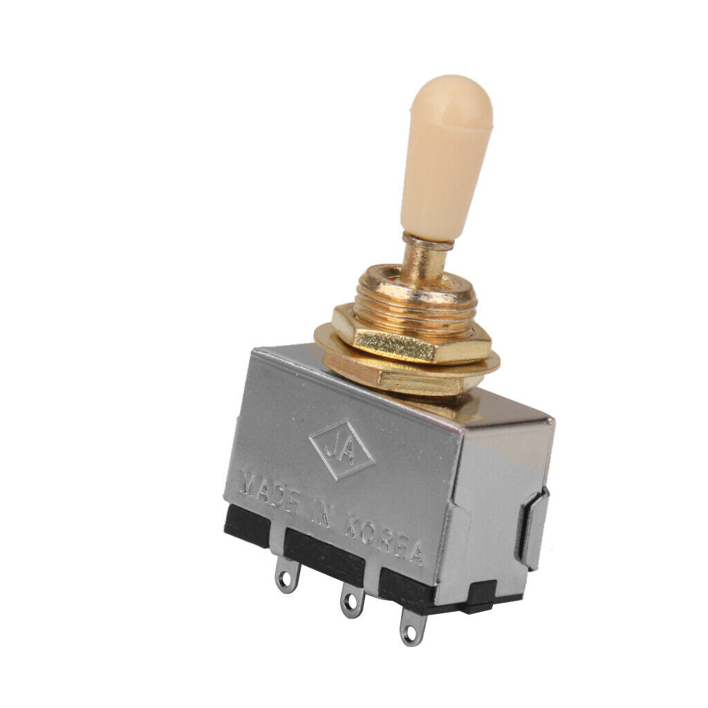 3-Way Box Style Toggle Switch W/   For Electric Guitar Parts Accessories