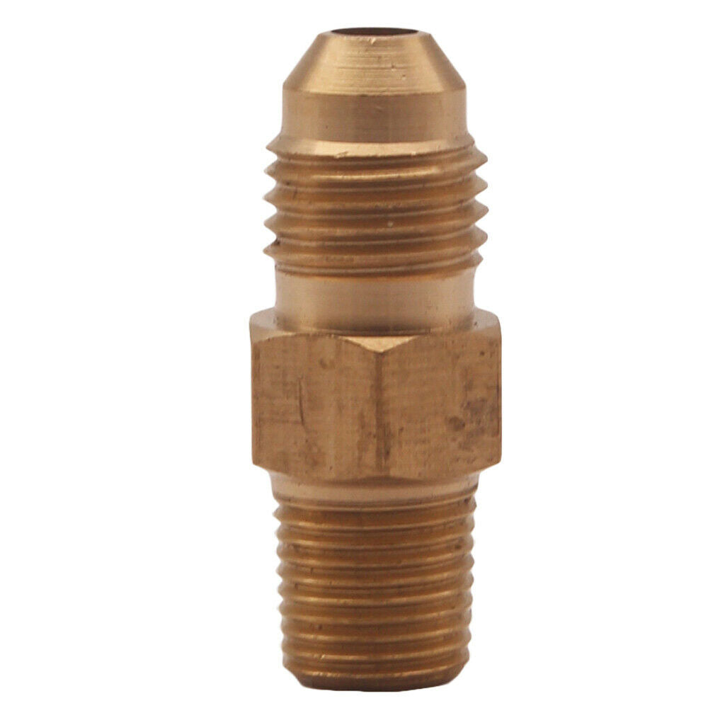 Brass Fitting Oil Gas Adapter Male AN4 -4 4AN to NPT Adaptor For Most Fluid