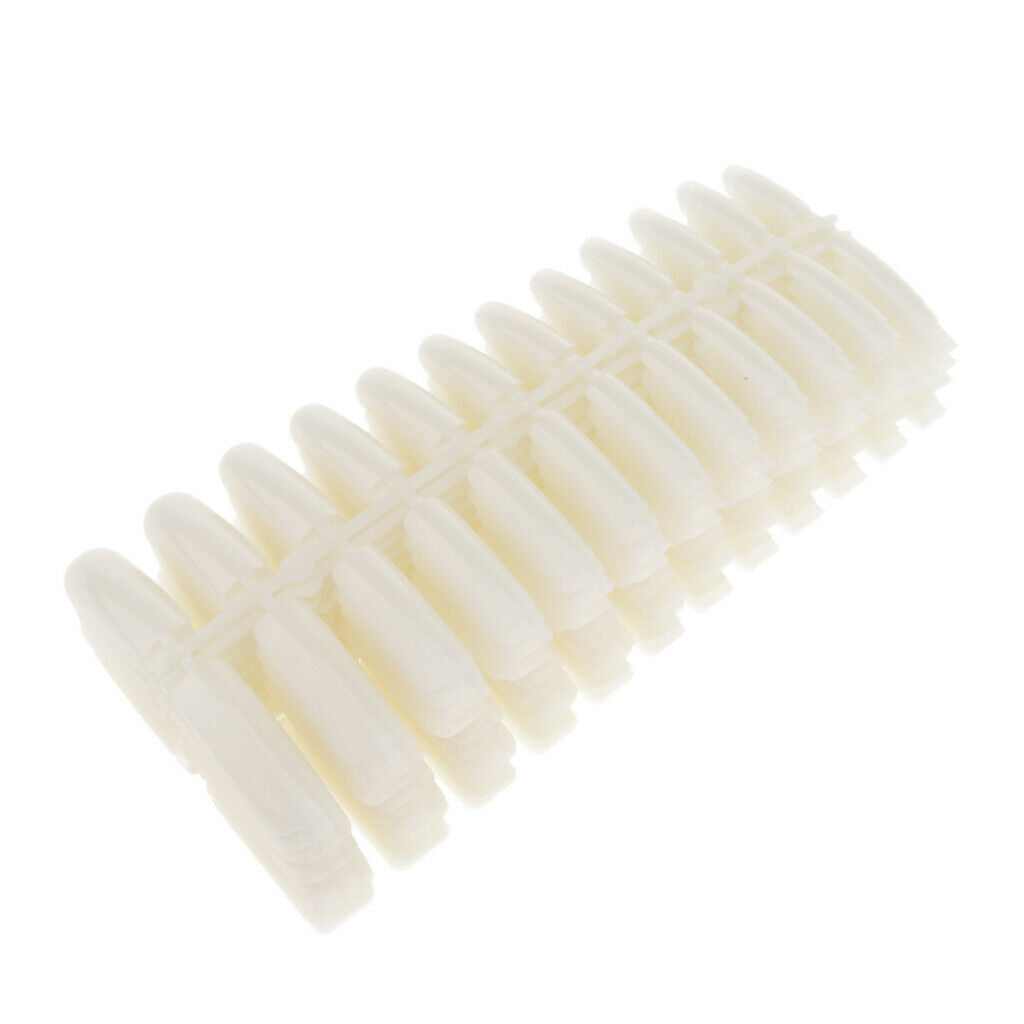 False Nail Tips Pratice Stickers Display Nail Gel UV Polish Manicure Natural