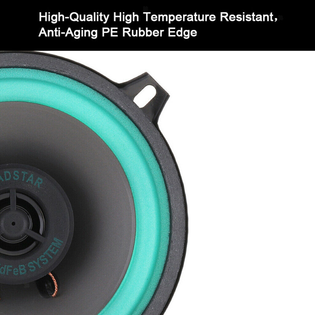 5 Inch Car Speaker Vehicle Audio Frequency Speakers Replacement Universal