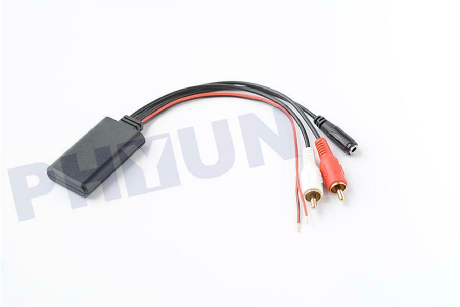2RCA BT Wireless Connection Adapter Bluetooth AUX Music + MIC BT Phone Universal