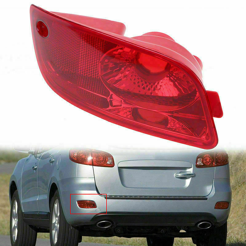 1x Rear Bumper Marker Reflector Light Driver Side For HYUNDAI Santa Fe 2007-2009