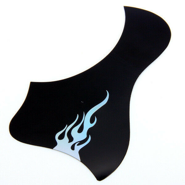 Acoustic Guitar Duck Pickguard Scratchplate Scratch Plate Self-Adhesive Black