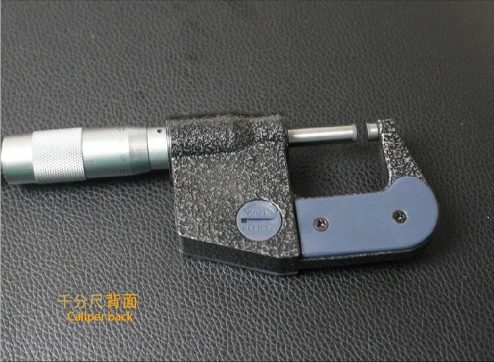 New Digital display and Mechanical scale 2 in 1 Spiral Micrometer Caliper 0-25mm